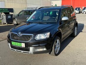 ► ŠKODA YETI 2,0 TDI 4x4- TOP STAV, NEZAV. TOPENÍ,NAVI ◄