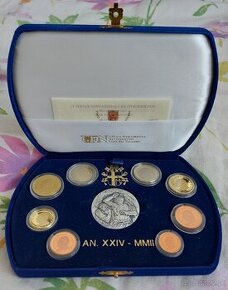 Vatikán 2002 proof set