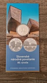 10€ Slovenské národné povstanie – 80. výročie - bk