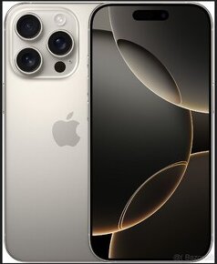 iPhone 16 Pro 256 GB prírodný titán