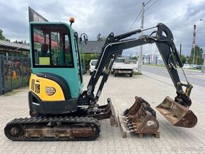 Minibager minirypadlo Yanmar VIO25-4, JCB CAT Kubota