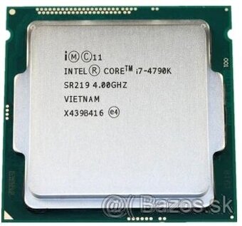 Procesor i7-4790K i7 4790k 4C/8T až 4.0 GHz - LGA 1150