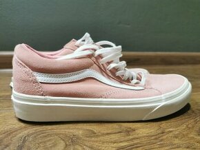 Ružové skate topánky Vans Old Skool v. 38 - 1