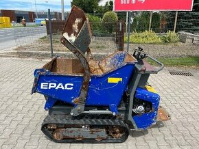 Samonakladací sklápač minidumper Epac LD800 pásový fúrik