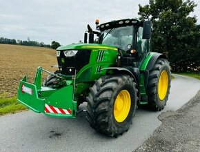 John deere 6215R + čelní nakladač TRIMA - 1