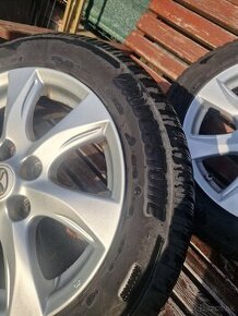 Mazda orig. disky ( 5x114,3 R16 Et 50) + zimne pneu + TPMS