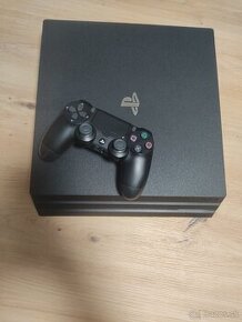 PS4 Pro 1TB – Skvelý stav, kompletné príslušenstvo + ovládač