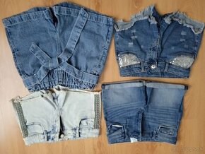 Dievčenské džínsové šortky
