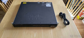 Cisco WS-C3650-24TS + 4x Cisco transceiver