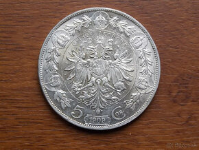 5 korona FJI 1909 Marshall