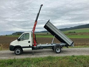 Iveco daily 35C15 3 stranný sklapač s hydraulickou rukou