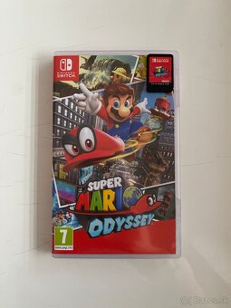 Hry na Nintendo Switch- Fifa 24,Super Mario Odyssey