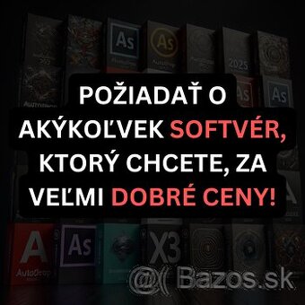 Vyžaduje akýkoľvek softvér – Windows, Mac