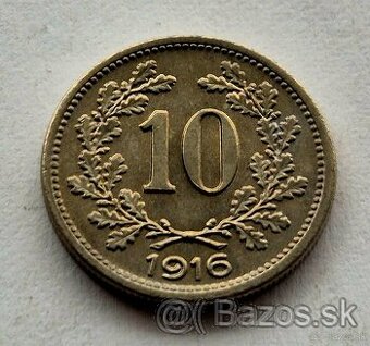 10 Halier 1916, nový znak, RL