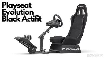 PlaySeat Evolution Black ActiFit + Logitech G923