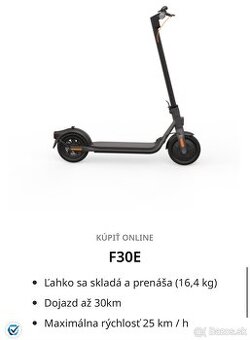 Ninebot Kickscooter F30E by Segway - 1