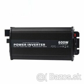 Menič napätia, Invertor 12V/230V 600W/1200W - VIVAUTO 12M600