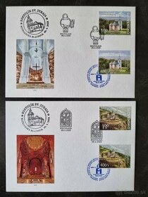 2023 SR FDC Armensko spolocne vydanie klastor Tatev Blatnica