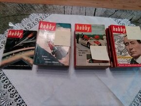 Hobby das magazin der technik rocnik 1953,1954,55,56