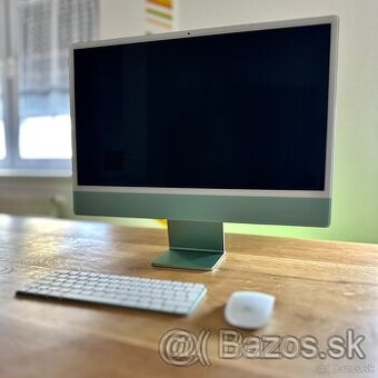 iMac 24” (M3 | Zelený) | 8GPU / 8GB RAM / 256GB SSD