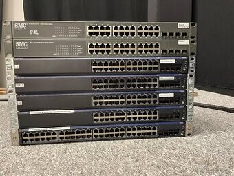 Sietovy switch Juniper EX2200 , SMC GS-24C,  1Gbps , POE - 1