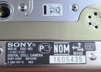 SONY Cyber-shot DSC-W5