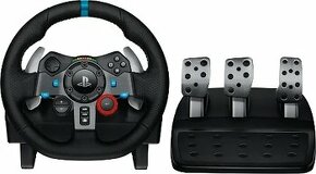 Predám volant a pedále Logitech G29 Driving Force a stojan