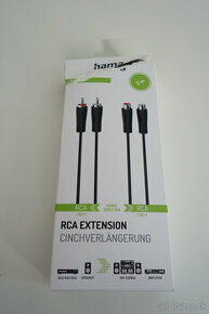 2x 3m Hama Audio kábel RCA (Cinch) Male - Female