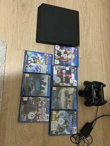 PS4 500gb + 2x ovládač + 7hier