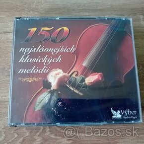 Predám CD - 150 najslávnejších klasických melódií_1,2