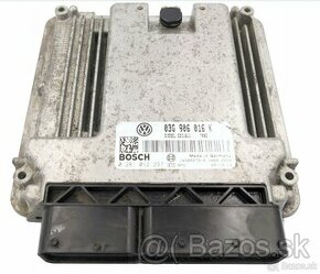 ECU -jednotka motoru 1.9TDI 77kW 03G906016K EGR, Immobilizér