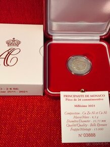 2€ Monaco 2021 - PROOF