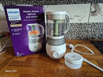 Philips Avent 4v1 parný mixer ešte v zaruke