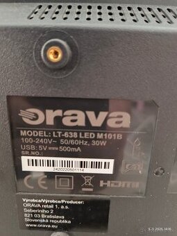 Orava LED TV.