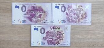 0 euro bankovka – Okupácia, ZOO Liberec, ZOO Bratislava