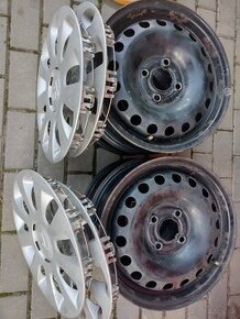 plechove disky 14" skoda, volkswagen.. - 1