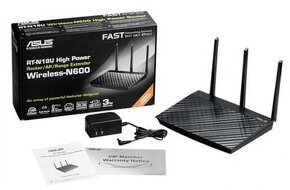 Asus RT-N18U, 600 mbit wifi, 1gbit lan