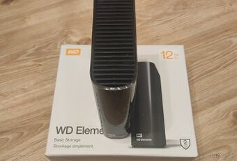 Externý HDD WD Elements 12TB