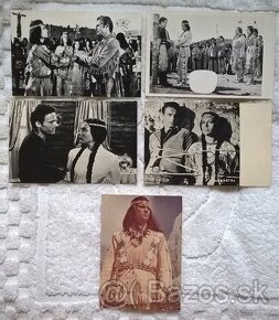 Winnetou, Ribanna, Old Shatterhand filmové fotky