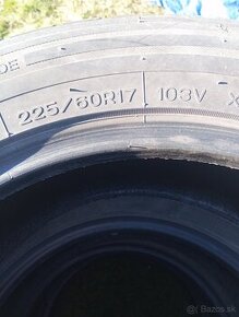 Predám zimné pneumatiky Nankang 225/60R17