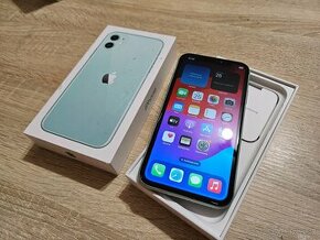 Iphone 11 64gb zeleny v super stave plnefunkcny s nabijacim