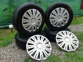 Predám Plechové disky na Zimných Pneu 195/65R15 5x112