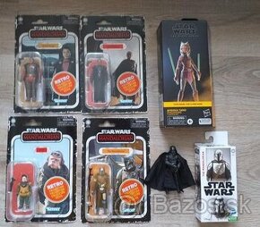 Nové Star wars postavičky,figúrky,Mandalorian,Ahsoka,retro