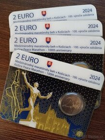 2 euro Medzinarodny maraton mieru - Coincard