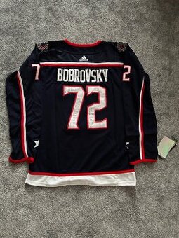 Adidas Colombus Blue Jackets Sergei Bobrovsky