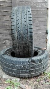 Predám 2-Zimné pneumatiky Barum Snow 225/65 R16C - 1