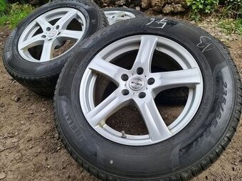 zimní Alu kola disky Mercedes Škoda 5x112 r17"