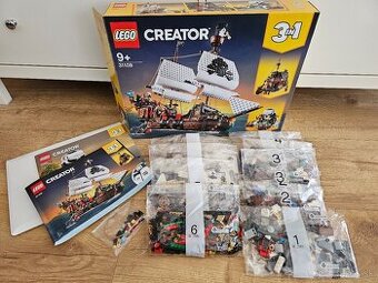 LEGO Creator 31109 Pirátska loď