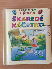 Puzzle kniha Škaredé káčatko - 1