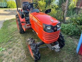 Malotraktor Kubota B2420 4x4. 16.10 kw 3.valec